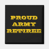 Retiree Magnet Proud (Voorkant)