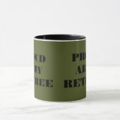 Retiree mok leger Proud (Midden)