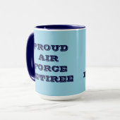Retiree mok luchtmacht (Voorkant links)