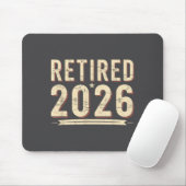 Retirement 2026 Countdown Retired Ly Dom  Muismat (Met muis)