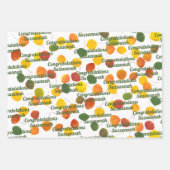 Retirement Autumn Color Aspen laat aangepaste kleu Inpakpapier Vel (Voorkant)