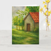 Retirement Card | Enjoy Every Minute | Peaceful Co Kaart (Gele Bloem)