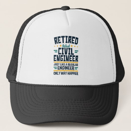 Retirement Civil Engineer Engineering Retirement Trucker Pet (Voorkant)