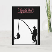 **RETIREMENT EN VISSEN** WAT EEN BLAST!!!! KAART (Voorkant)