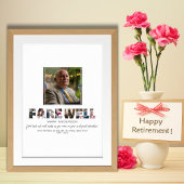 Retirement Gastenboek Signable Schrijf op Afscheid Poster