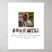 Retirement Gastenboek Signable Schrijf op Afscheid Poster (Voorkant)