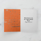 Retirement Golden Retriever Kaart (Binnen)