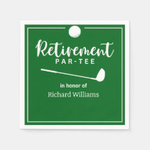 Retirement Golf Ball T-shirt Vlag Modern