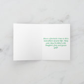 Retirement Golf Cavalier King Charles Spaniel Kaart (Binnen)