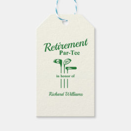 Retirement Golf Clubs Thema Par T-shirt Cadeaulabel