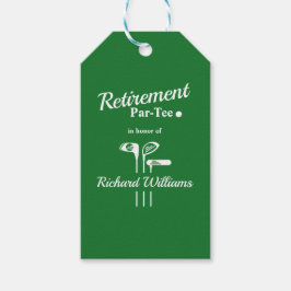 Retirement Golf Clubs Thema Par T-shirt Cadeaulabel
