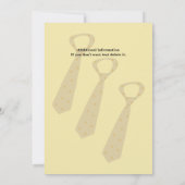 Retirement Goodbye Tension Modern Simple Party Kaart (Achterkant)