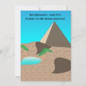 Retirement is going to be Monumental Kaart (Voorkant)