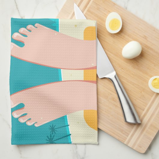Retirement Kitchen Towel Theedoek (Quarter Fold)