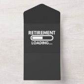 RETIREMENT LOADING ALL IN ONE UITNODIGING (Binnen)