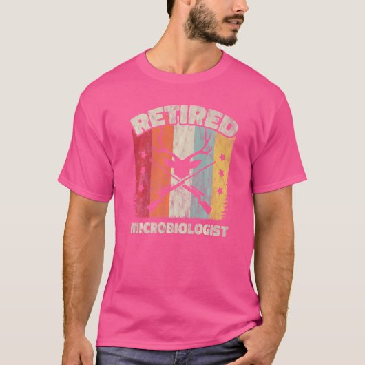 Retirement Microbiologist T-shirt (Voorkant)