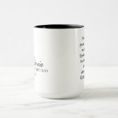 Retirement Mug, Personalized Happy Retirement Cup, Mok (Midden)