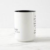 Retirement Mug, Personalized Happy Retirement Cup, Mok (Midden)