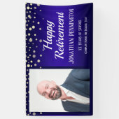 Retirement One Photo confetti Spandoek (Verticaal)