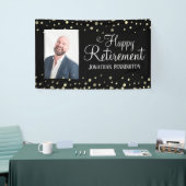 Retirement One Photo Fun Confetti Spandoek (Beurs)