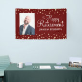 Retirement One Photo Fun Confetti Spandoek (Beurs)