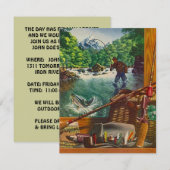 RETIREMENT PARTIJ INVITE INVITATIE EZ2 AANGEPAST! KAART (Voorkant / Achterkant)