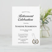 Retirement Party Announcement Western theme Kaart (Staand voorkant)