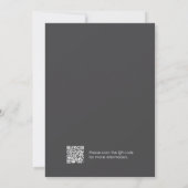 Retirement Party Golf Retro Custom Invitation Kaart (Achterkant)