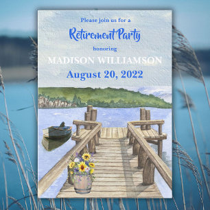 Retirement Party Mountain Lake Dock Kaart