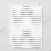 Retirement Party of Stethoscope Caduceus Doctor Kaart (Achterkant)