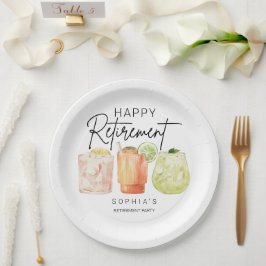 Retirement Party Papieren Bordje