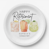Retirement Party Papieren Bordje (Voorkant)