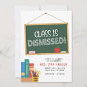 Retirement Party, Teacher, Schools out Kaart (Voorkant)