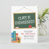 Retirement Party, Teacher, Schools out Kaart (Staand voorkant)