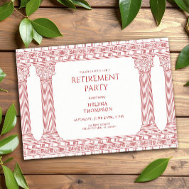 Retirement party with Pink Temple Kaart