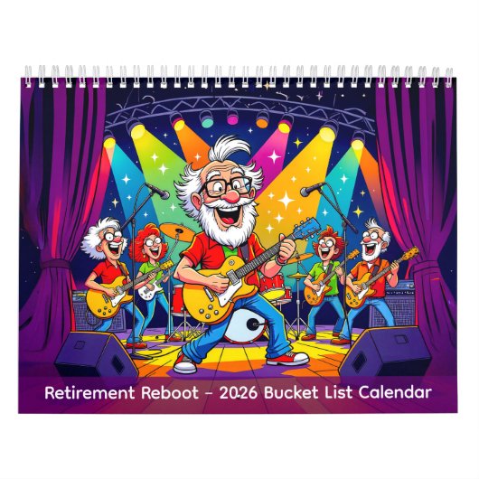 Retirement Reboot - 2026 Bucket List Calendar Kalender (Hoes)
