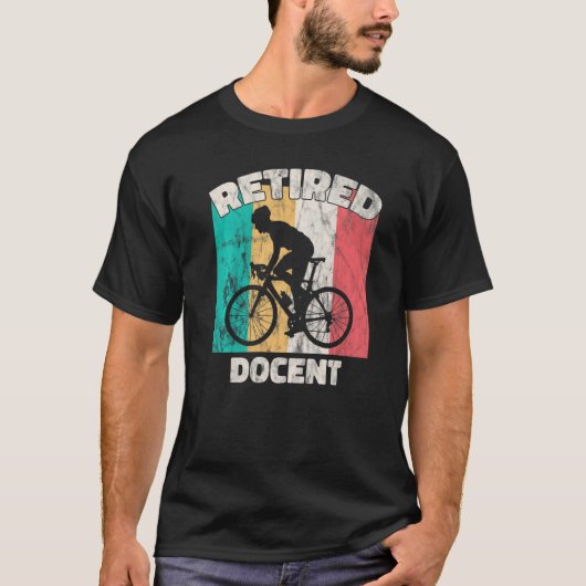 Retirement  Retired Docent T-shirt (Voorkant)