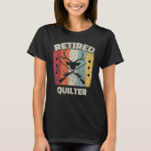 Retirement Retired Quilter T-shirt (Voorkant)