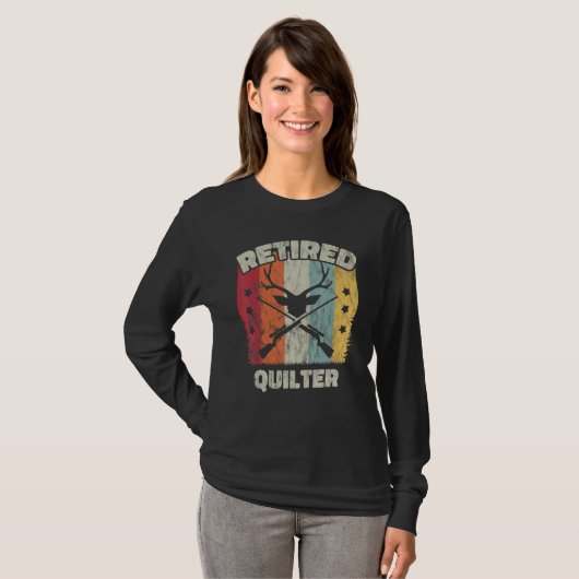 Retirement Retired Quilter T-shirt (Voorkant volledig)