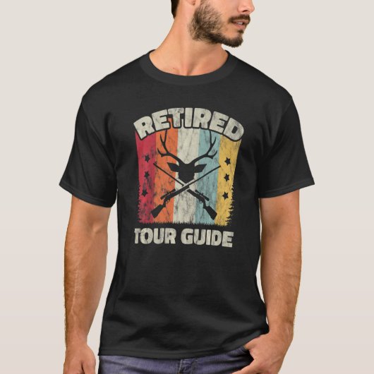 Retirement Retired Tour Guide T-shirt (Voorkant)
