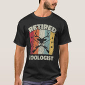 Retirement Retired Zoologist T-shirt (Voorkant)