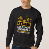 Retirement Retiree Engineering Retired Aerospace E Trui (Voorkant)