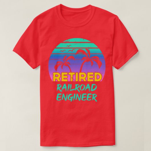 Retirement RGT Retro 1 T-shirt (Design voorkant)