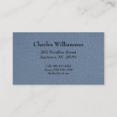 Retirement - Rip Van Winkle image business Contactkaartje (Achterkant)