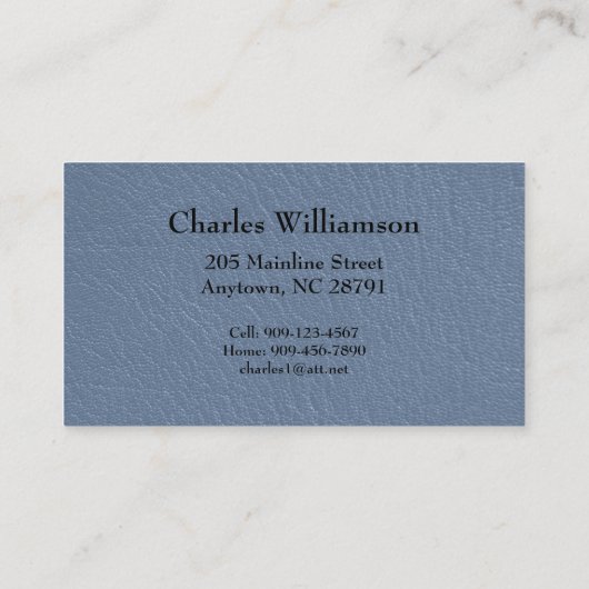 Retirement - Rip Van Winkle image business Contactkaartje (Achterkant)