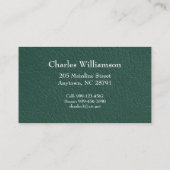 Retirement - Rip Van Winkle image business Contactkaartje (Achterkant)