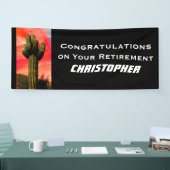 Retirement Saguaro Cactus Arizona Southwest Jumbo Spandoek (Beurs)