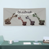 Retirement Shohoe voor werktuigkundigen Spandoek (Beurs)