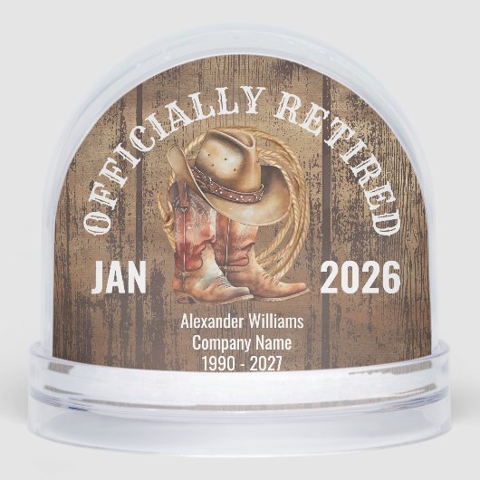 Retirement Sneeuwbol (Voorkant)