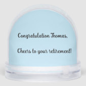 Retirement Sneeuwbol (Achterkant)